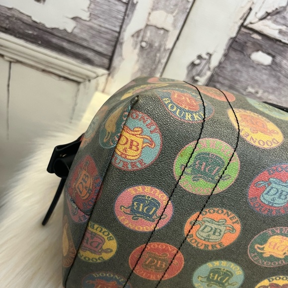 Dooney & Bourke Vintage Medallion Print Coated Canvas Bag - Picture 3 of 9